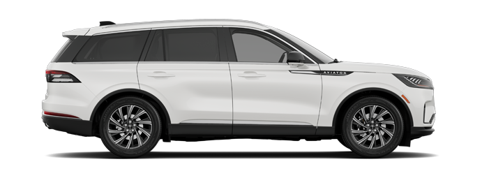 A 2025 Lincoln Aviator® SUV in Pristine White | Planet Lincoln Love Field in Dallas TX