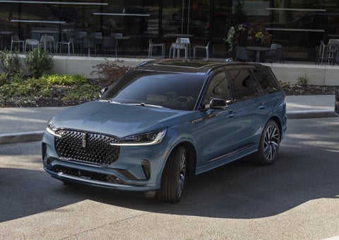 A 2026 Lincoln Black Label™ Aviator® SUV is shown with the available Special Edition Package. | Planet Lincoln Love Field in Dallas TX
