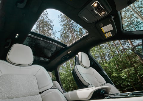 The front seats of a 2027 Lincoln Aviator® Black Label™ SUV | Planet Lincoln Love Field in Dallas TX