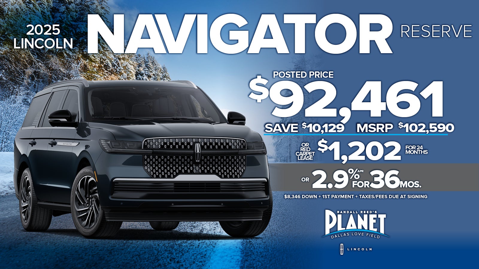 2025 Lincoln Navigator Reserve