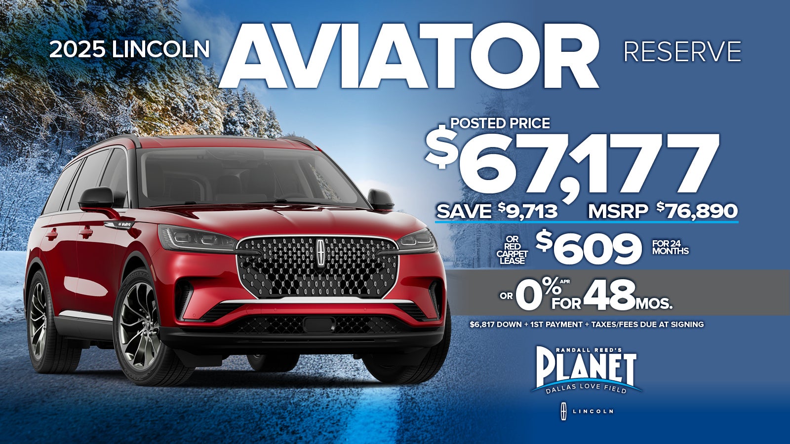 2025 Lincoln Aviator Reserve