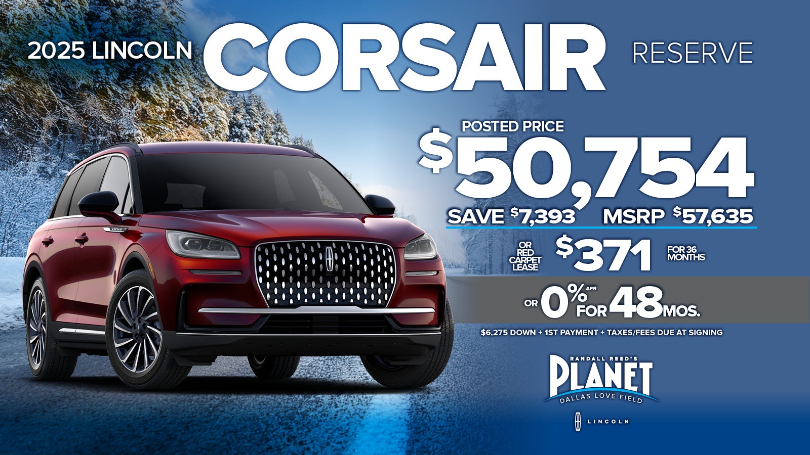 2025 Lincoln Corsair Reserve