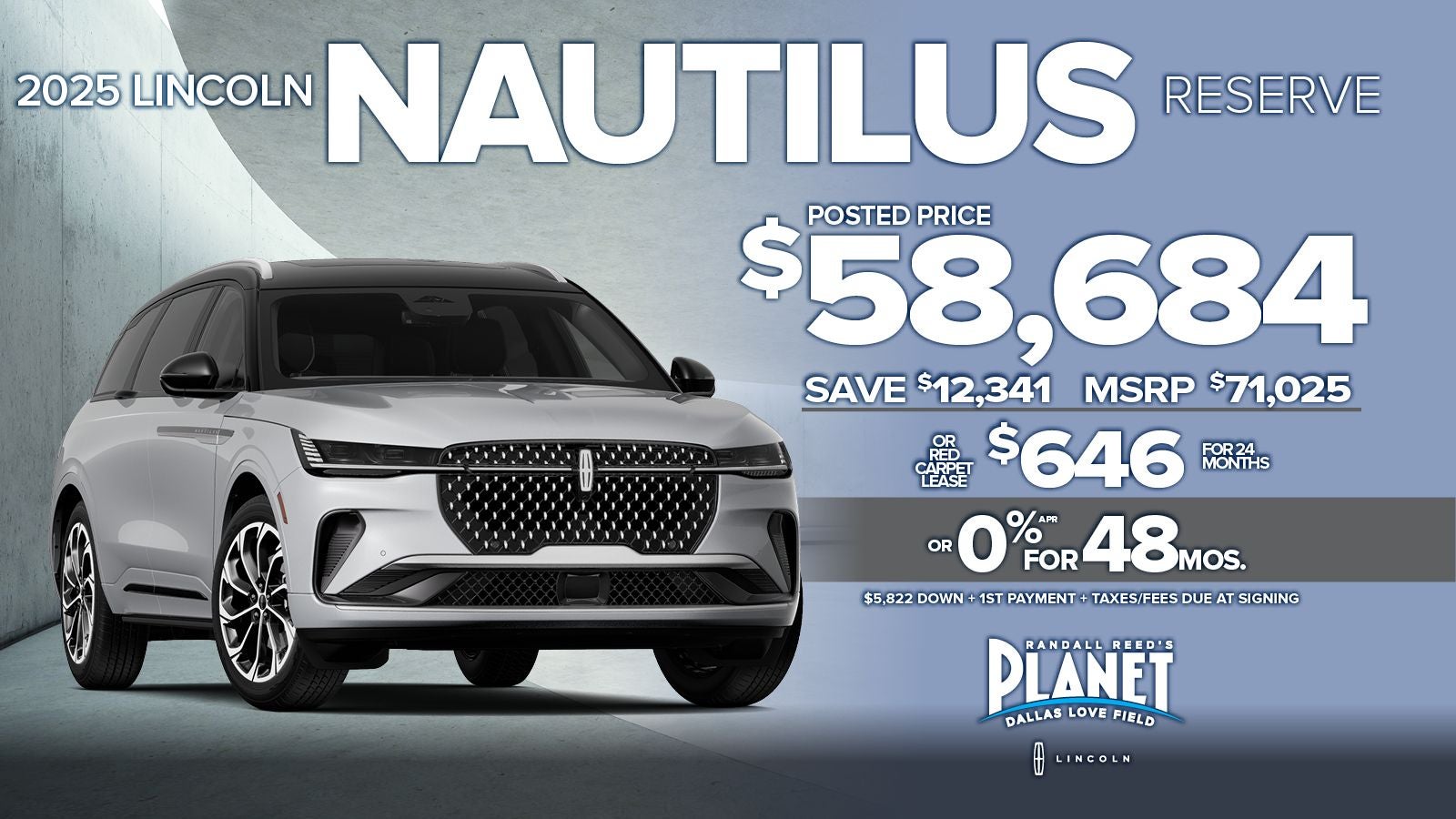 New 2025 Lincoln Nautilus Reserve Special in Dallas, TX