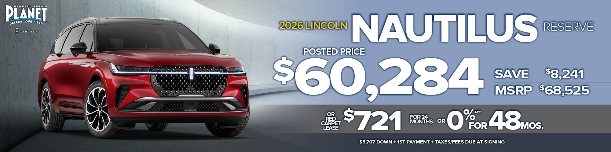 New 2026 Lincoln Nautilus Reserve Special in Dallas, TX