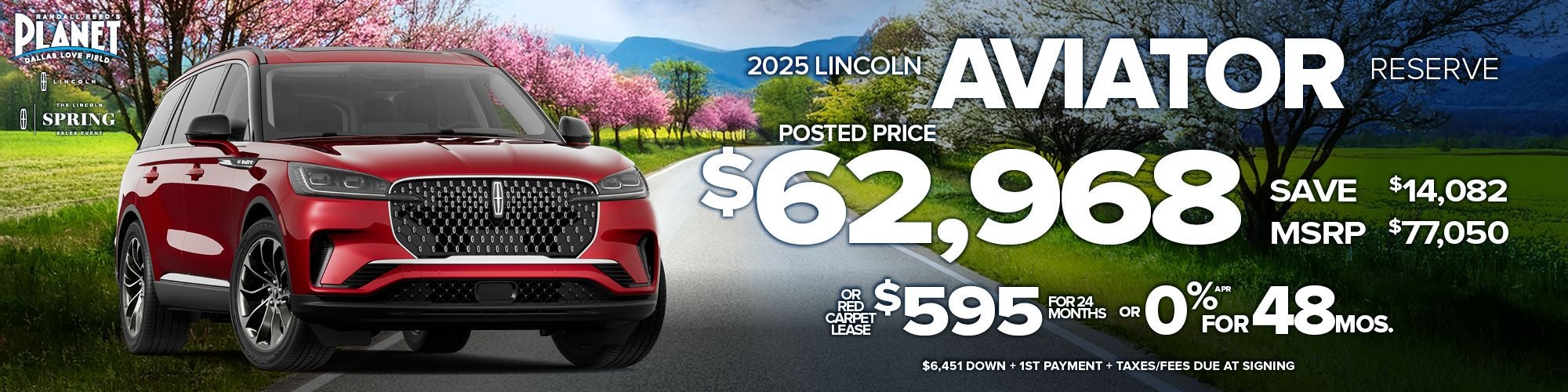 New 2025 Lincoln Aviator Reserve Special in Dallas, TX