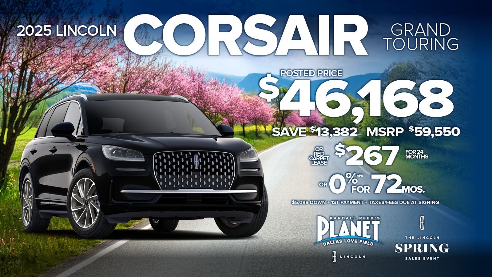 New 2025 Lincoln Corsair Grand Touring Special in Dallas, TX