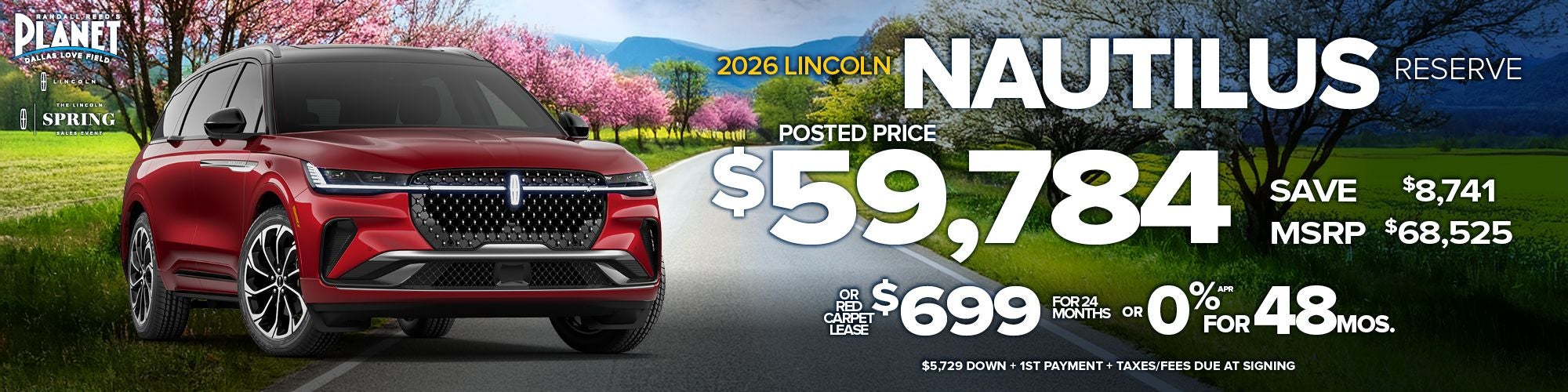 New 2026 Lincoln Nautilus Reserve Special in Dallas, TX