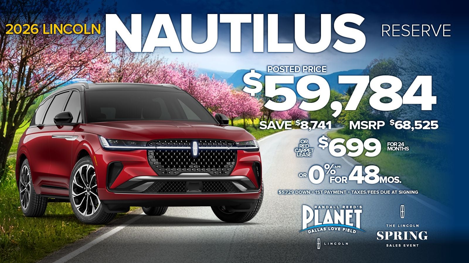 New 2026 Lincoln Nautilus Reserve Special in Dallas, TX