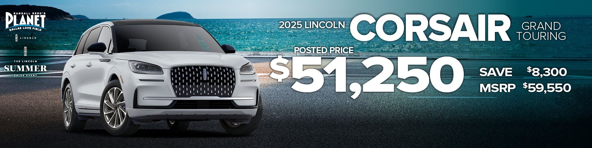 New 2025 Lincoln Corsair Grand Touring Special in Dallas, TX