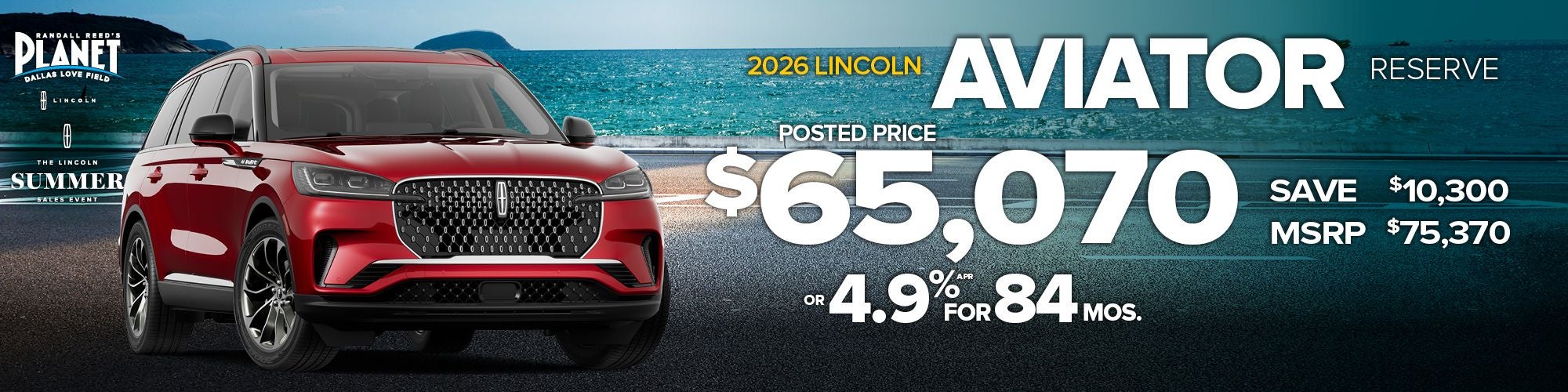 New 2026 Lincoln Aviator Reserve Special in Dallas, TX
