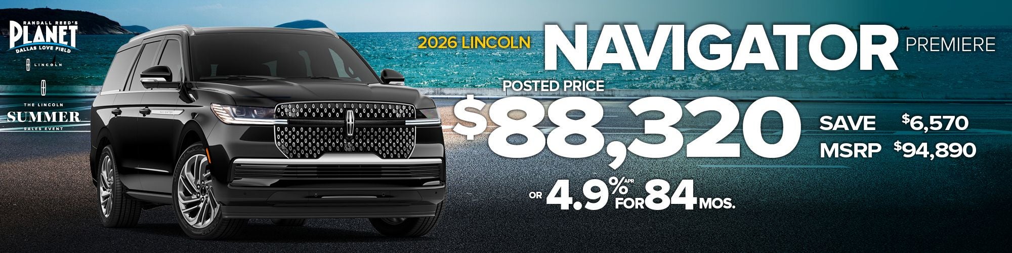 New 2026 Lincoln Navigator Premiere Special in Dallas, TX