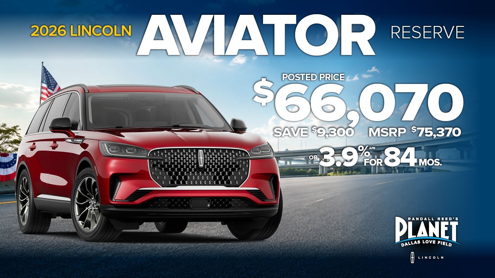New 2026 Lincoln Aviator Reserve Special in Dallas, TX