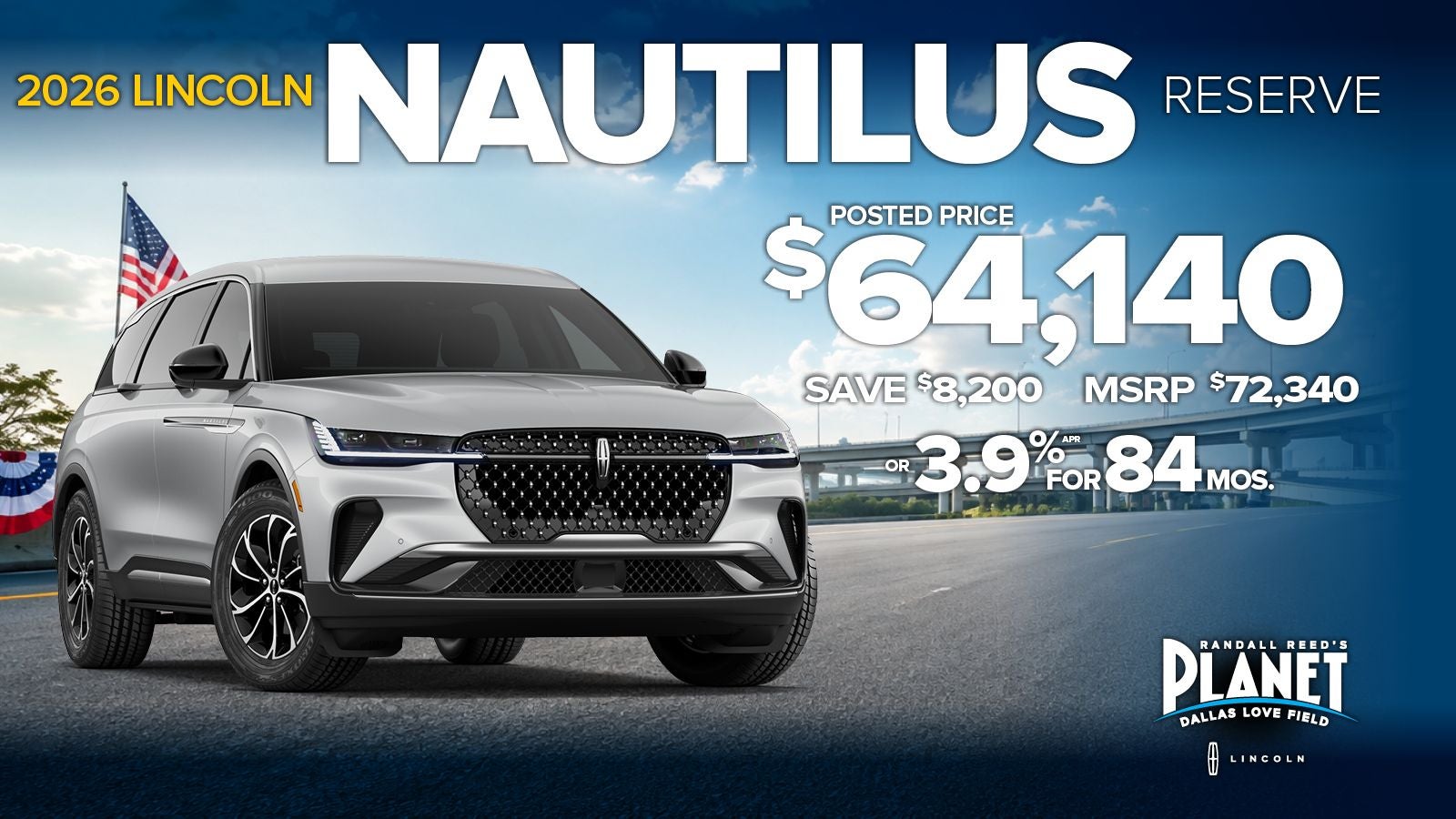 New 2026 Lincoln Nautilus Reserve Special in Dallas, TX