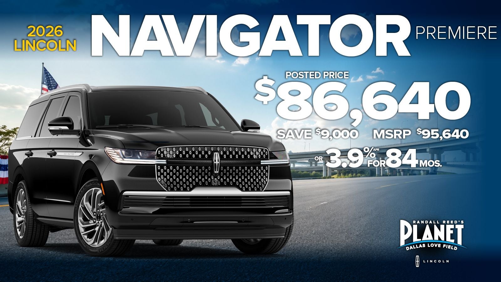 New 2026 Lincoln Navigator Premiere Special in Dallas, TX